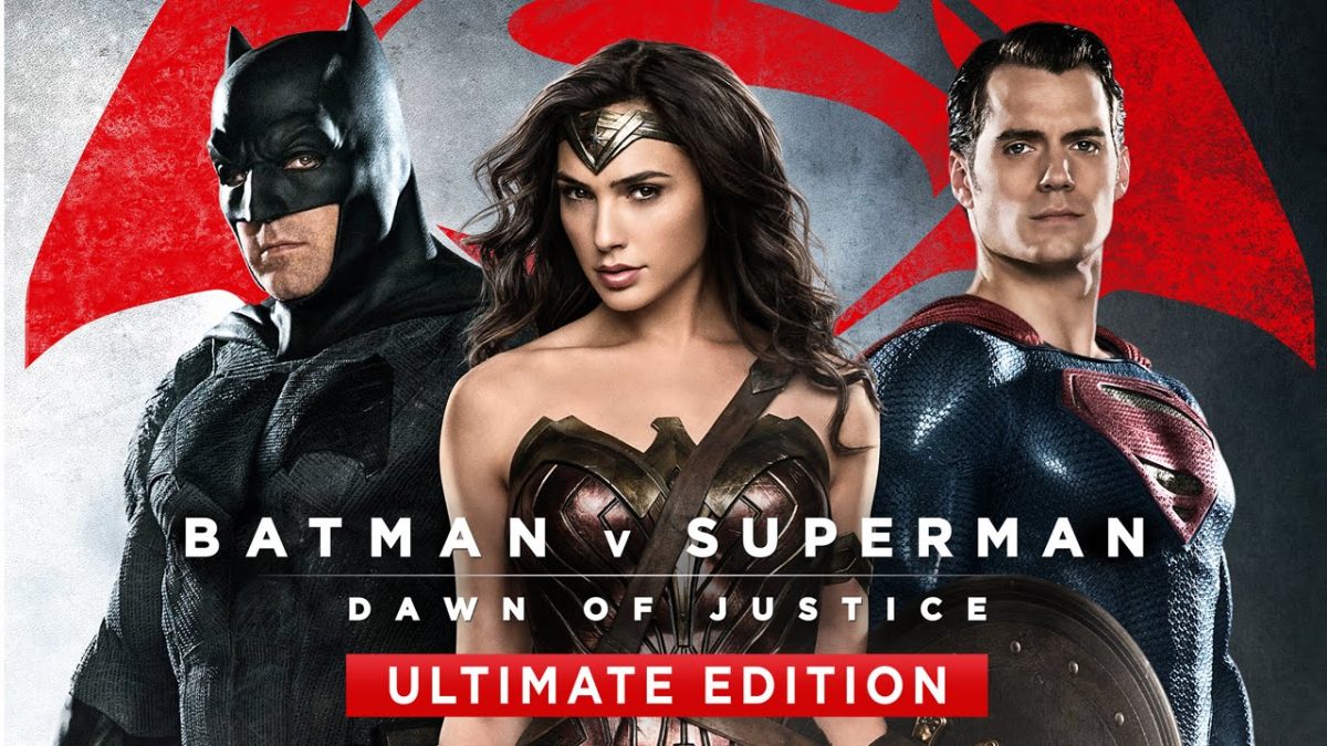 Das Blu-Ray Cover von Batman v Superman - Dawn of Justice Ultimate Edition. (Quelle: © Warner Bros.)